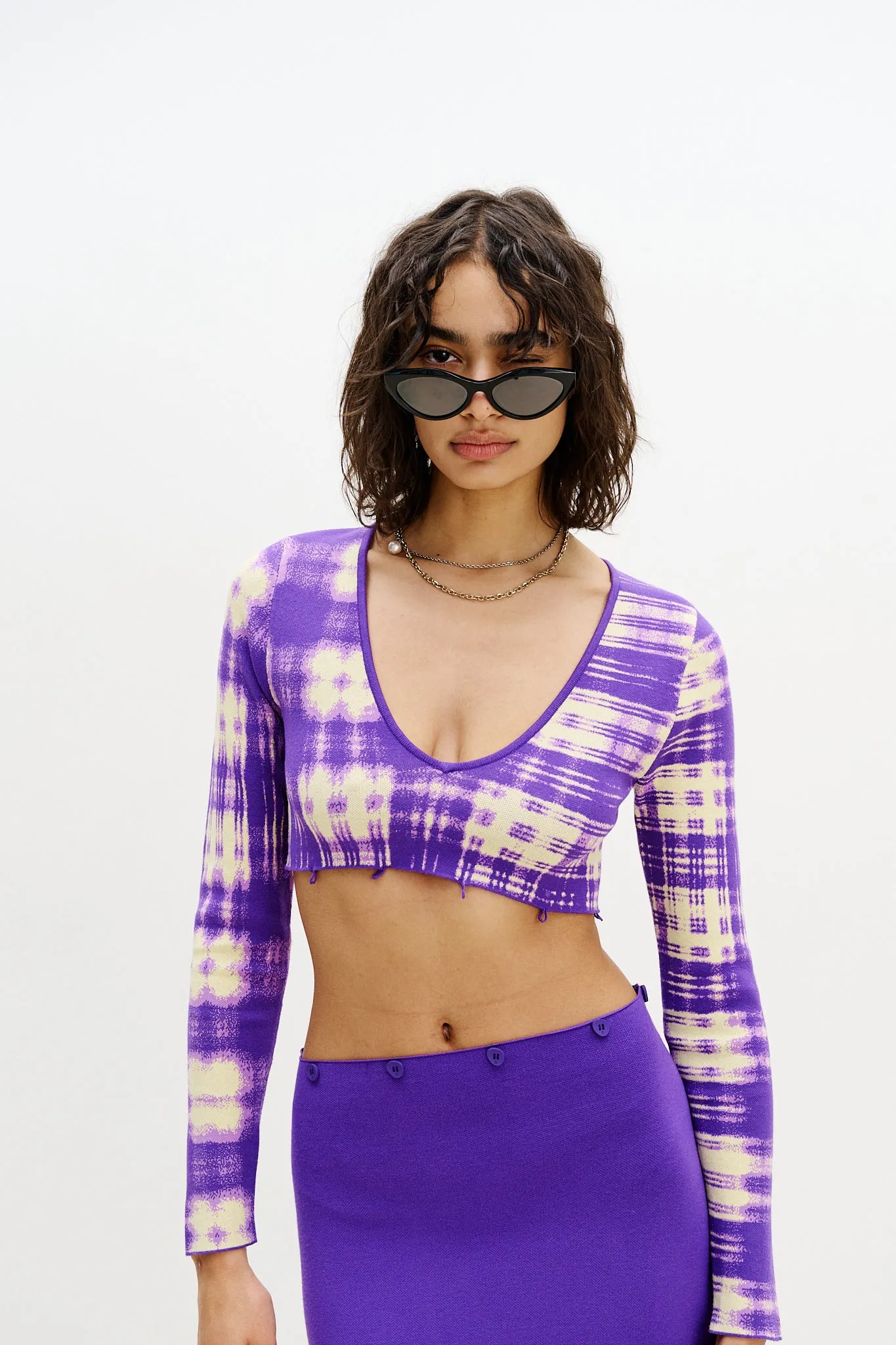 ROSIE COLORBLOCK V-NECK LONG DRESS sold by PH5 product image thumbnail 2