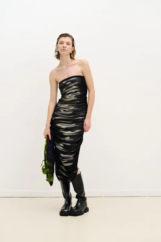 NILE LAKE PRINT LONG SKIRT DRESS sold by PH5