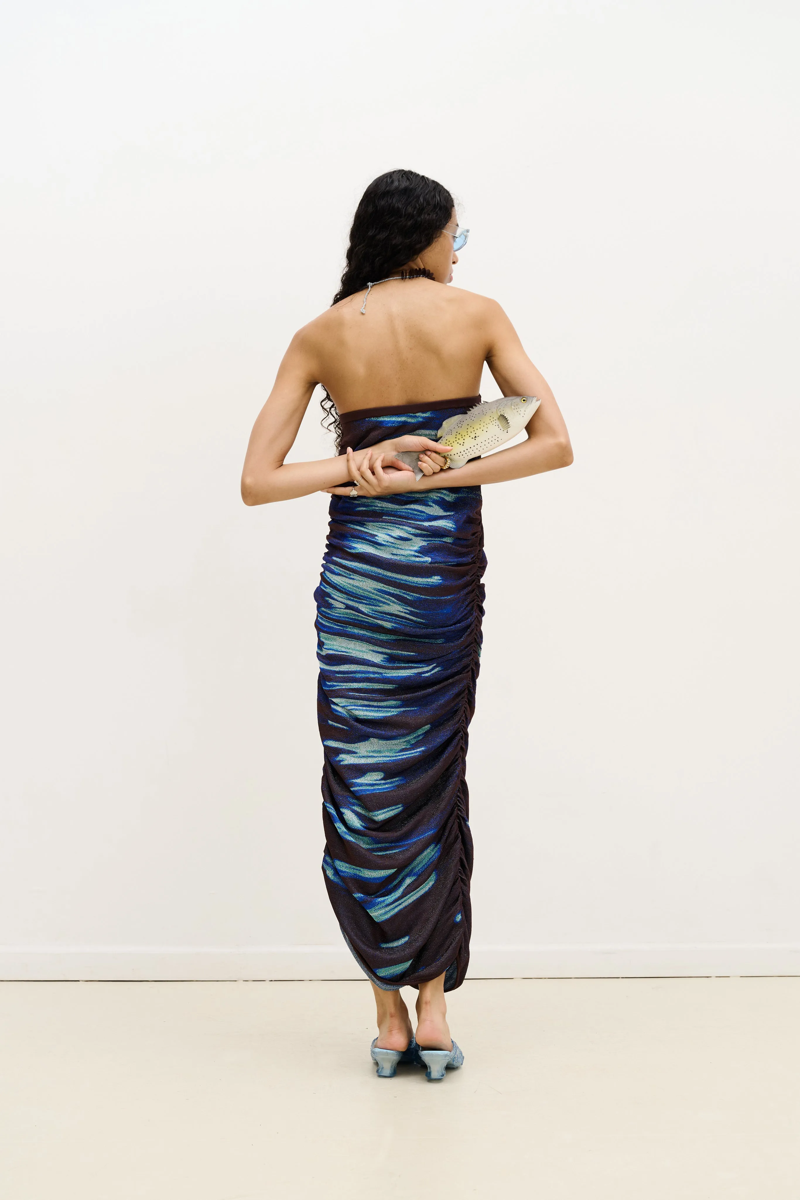 NILE LAKE PRINT LONG SKIRT DRESS sold by PH5 product image thumbnail 5