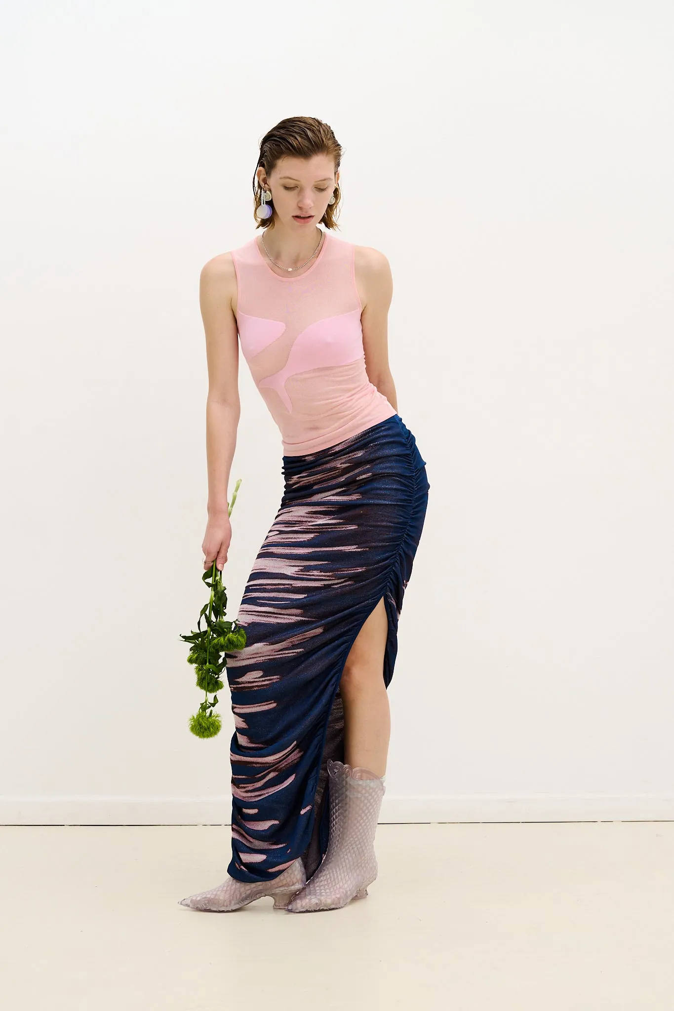 NILE LAKE PRINT LONG SKIRT DRESS sold by PH5 product image thumbnail 3