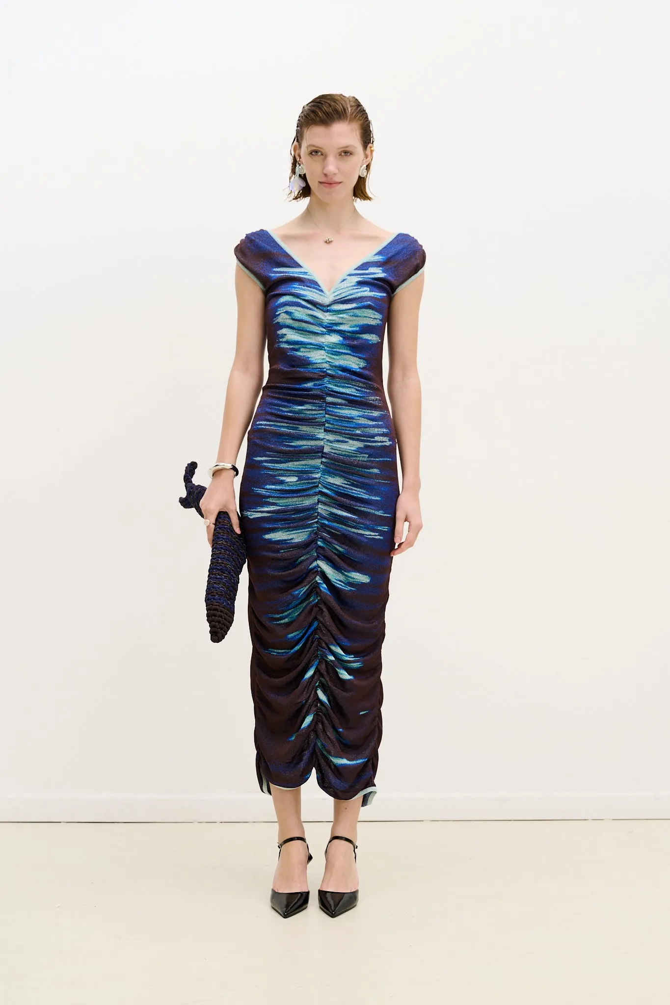 DANIO LAKE PRINT MIDI DRESS sold by PH5 product image thumbnail 2