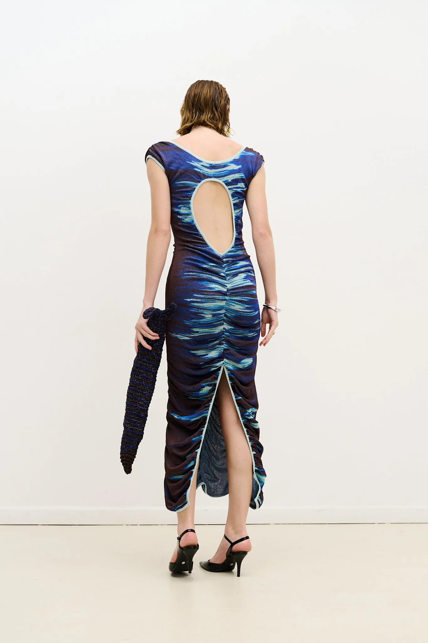 DANIO LAKE PRINT MIDI DRESS sold by PH5 product image thumbnail 4