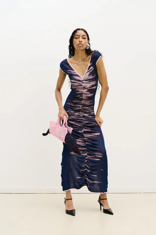 DANIO LAKE PRINT MIDI DRESS made by PH5
