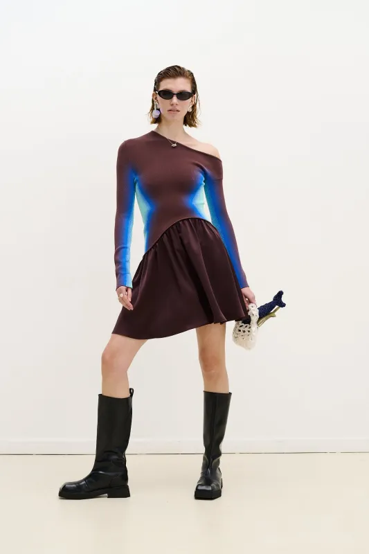 EDDIE LONG SLEEVE MINI DRESS sold by PH5