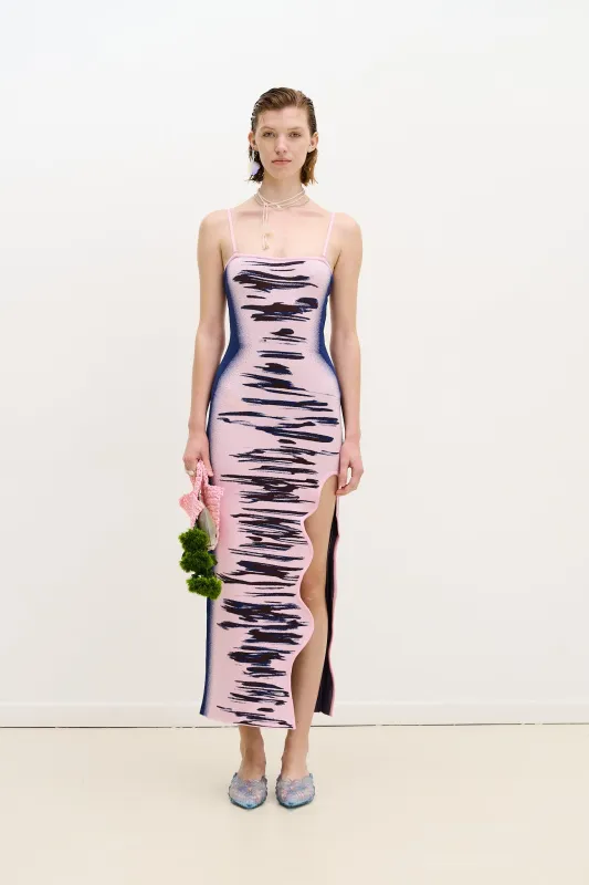 IRIS OCEAN PRINT MAXI TANK DRESS sold by PH5