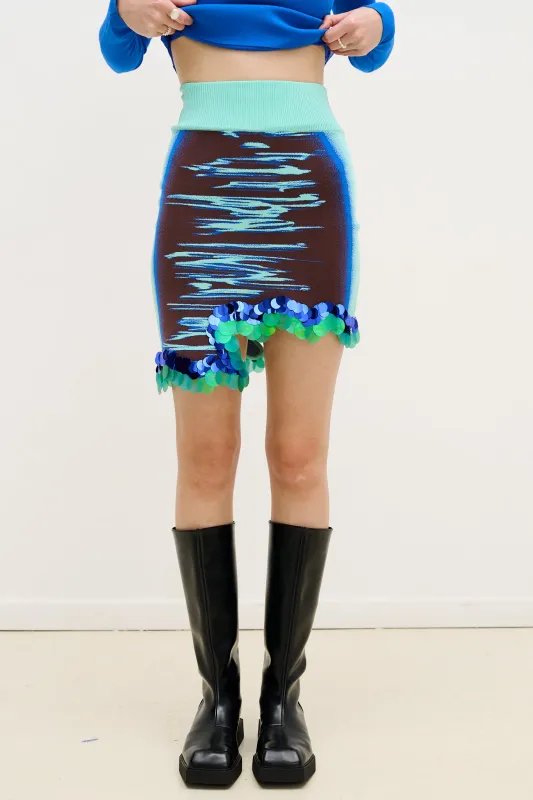 CASEY WAVY MINI SKIRT sold by PH5