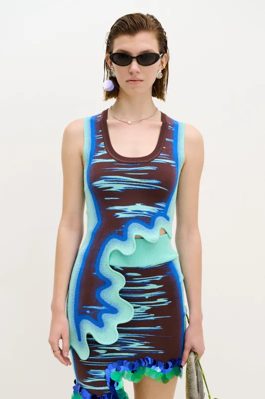 KERRY WAVY TANK TOP made by PH5