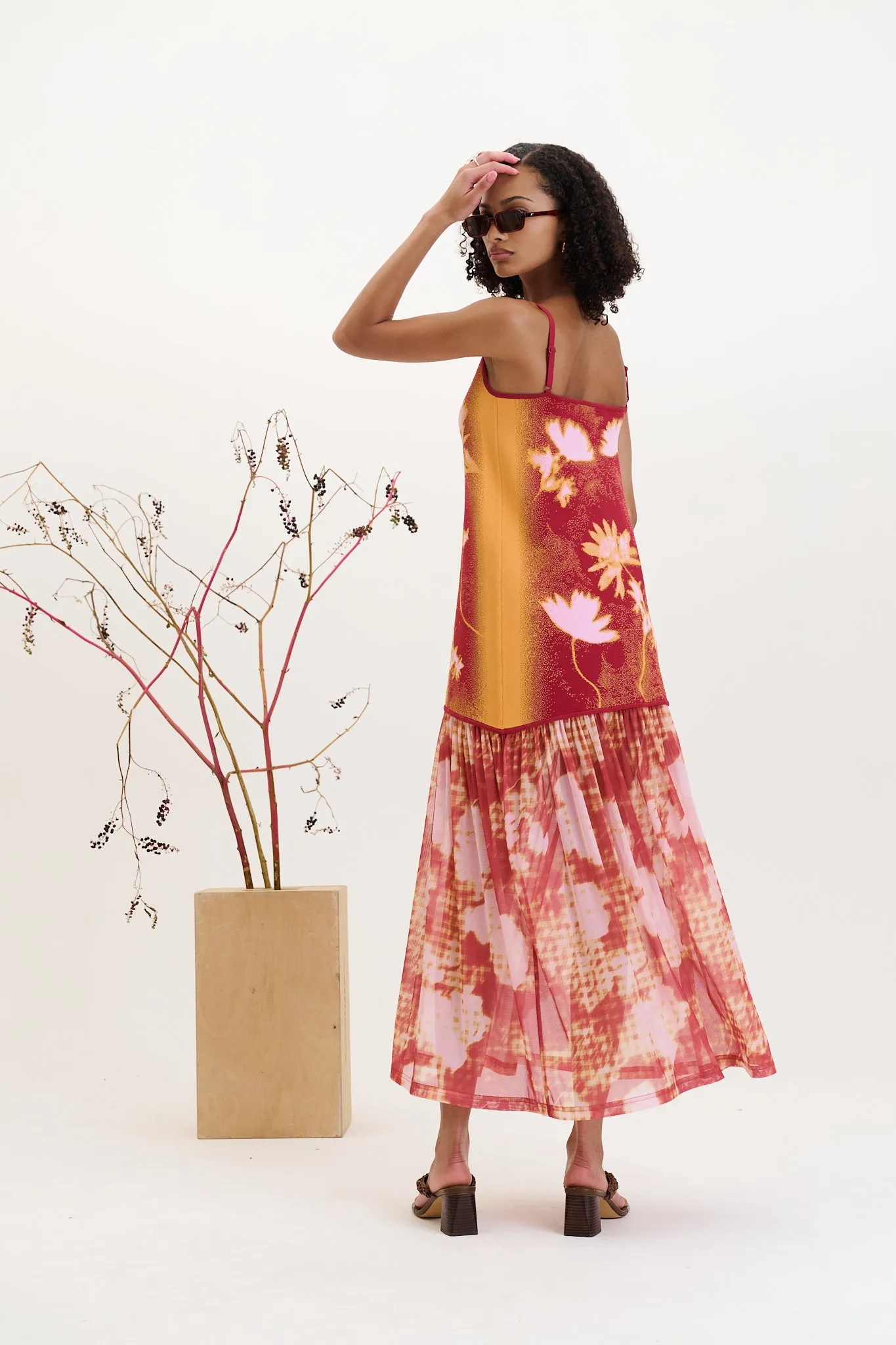 GINGER FLOWER PRINT TANK DRESS sold by PH5 product image thumbnail 4