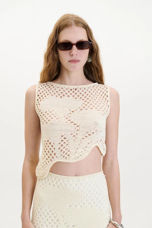 PERRY CROCHET TANK TOP made by PH5