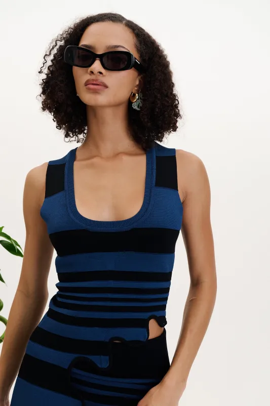 CASSIA WAVY TANK TOP made by PH5