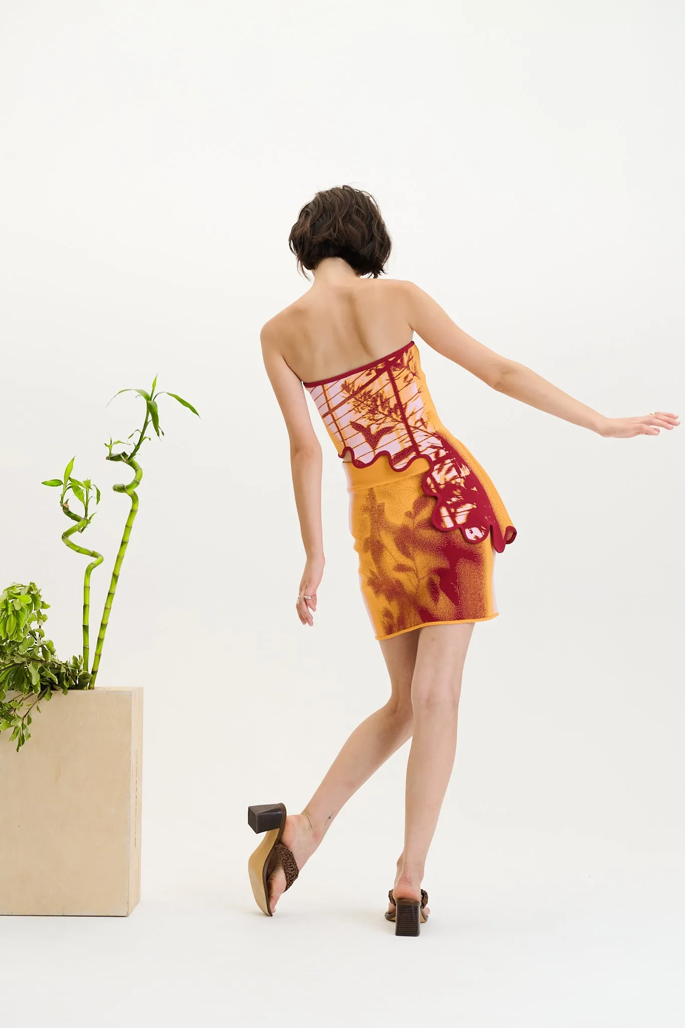 ALANI WINDOW PRINT MINI SKIRT sold by PH5 product image thumbnail 3