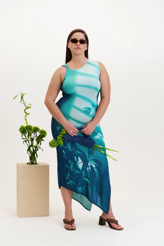 CEDAR WINDOW PRINT TANK DRESS made by PH5