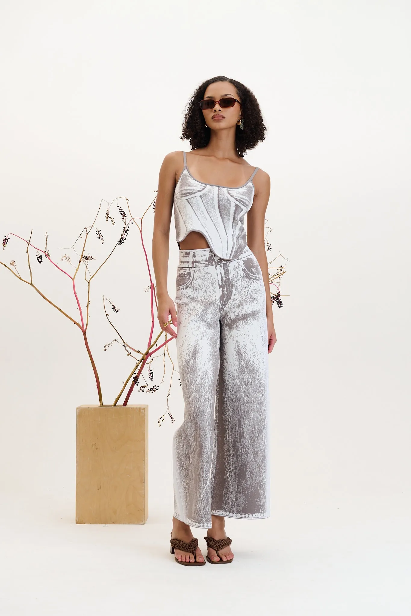 ZAHRA WIDE LEG PANTS sold by PH5 product image thumbnail 2