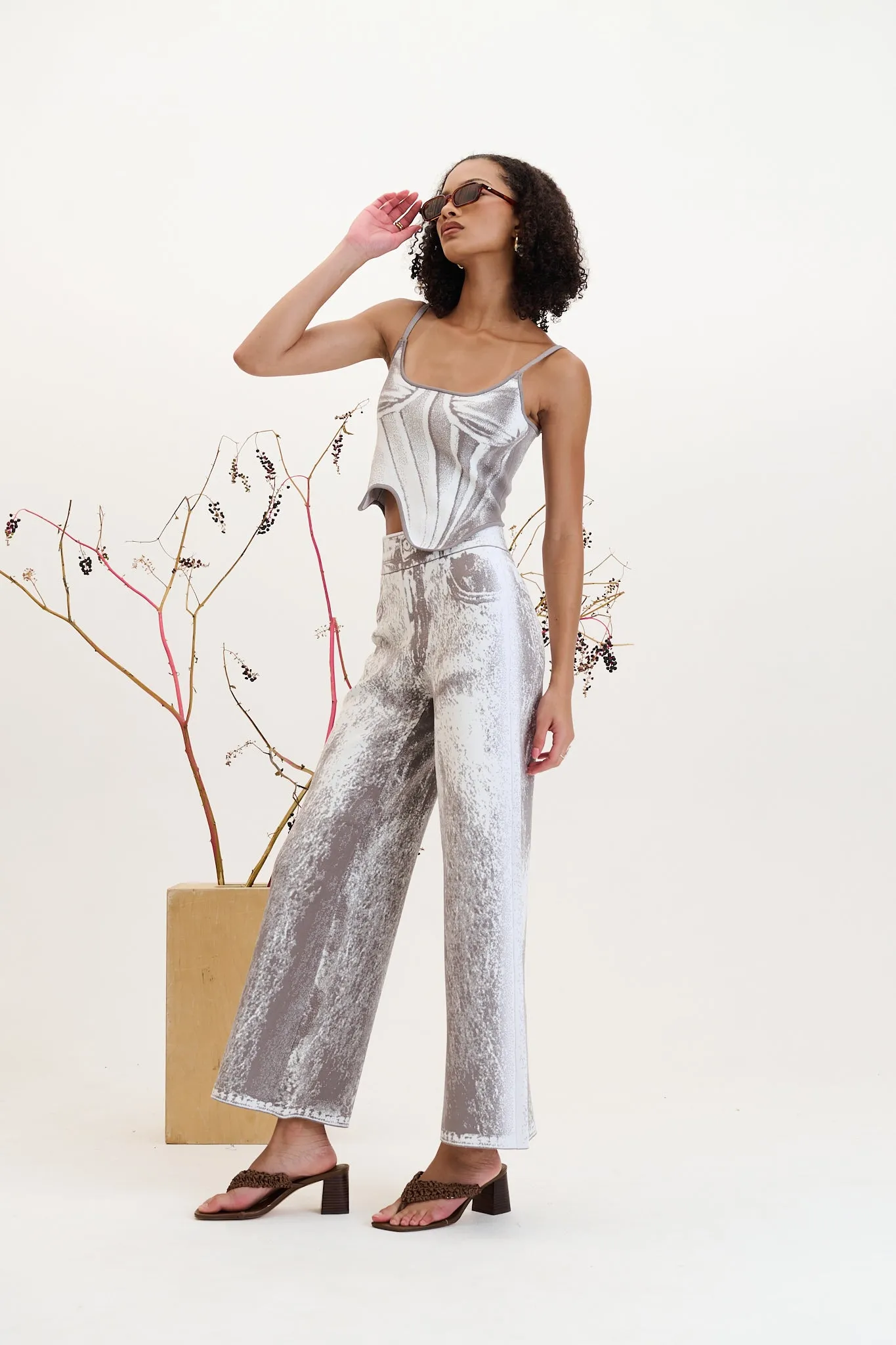 ZAHRA WIDE LEG PANTS sold by PH5 product image thumbnail 3