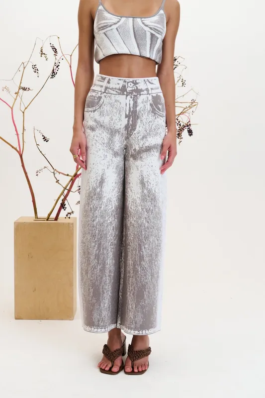 ZAHRA WIDE LEG PANTS made by PH5