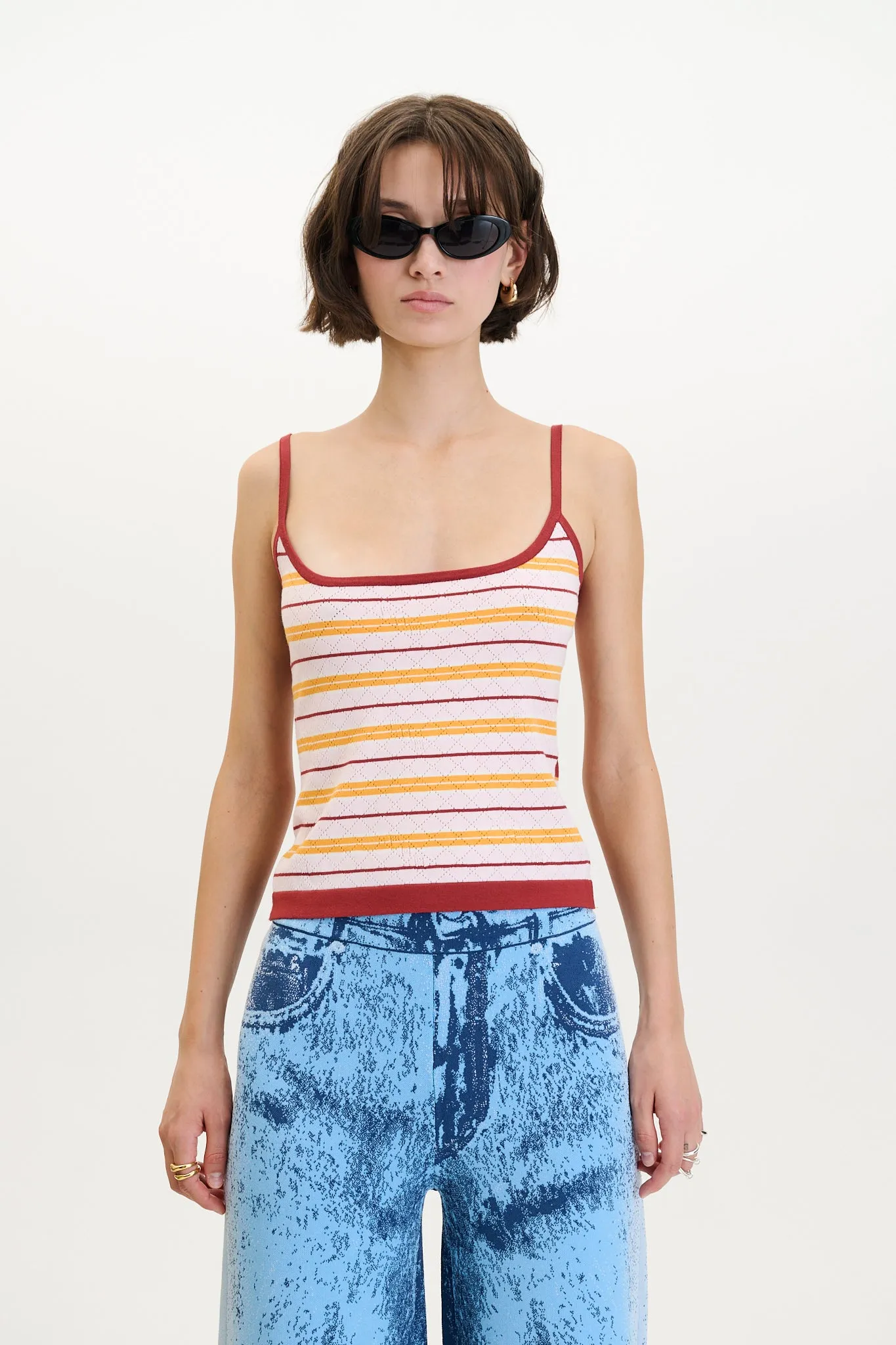ARDEN POINTELLE TANK TOP sold by PH5 product image thumbnail 4