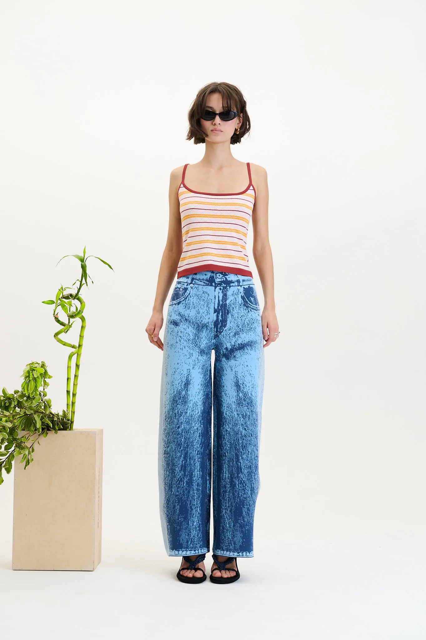 ARDEN POINTELLE TANK TOP sold by PH5 product image thumbnail 2