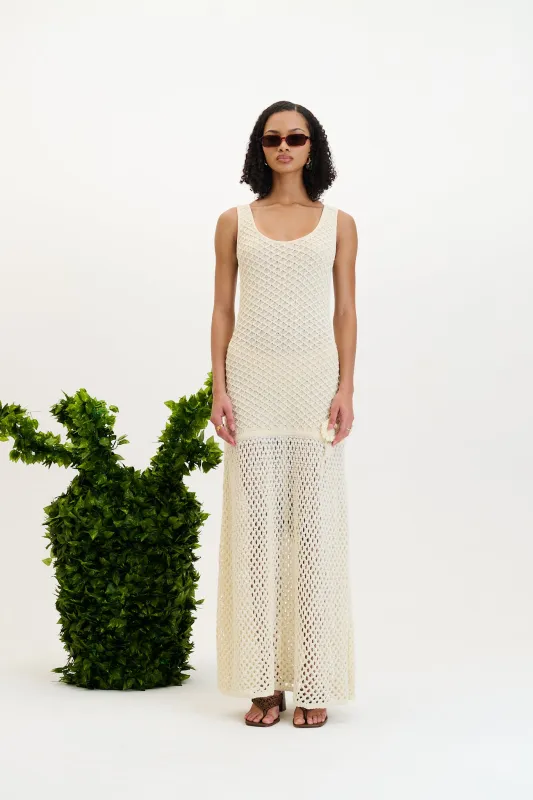 MAPLE CROCHET TANK DRESS sold by PH5