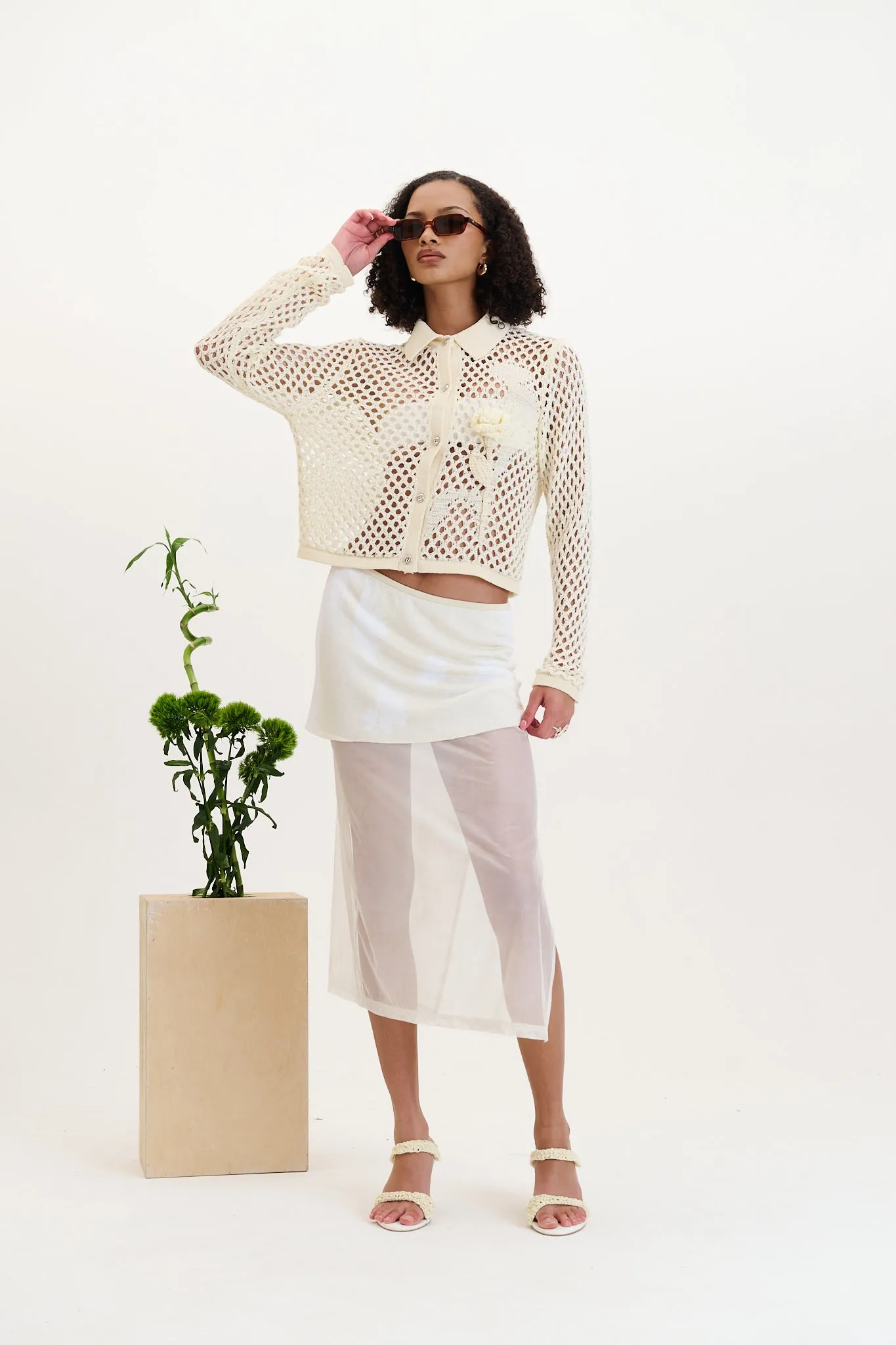 TAMRAH CROCHET SHIRT sold by PH5 product image thumbnail 3