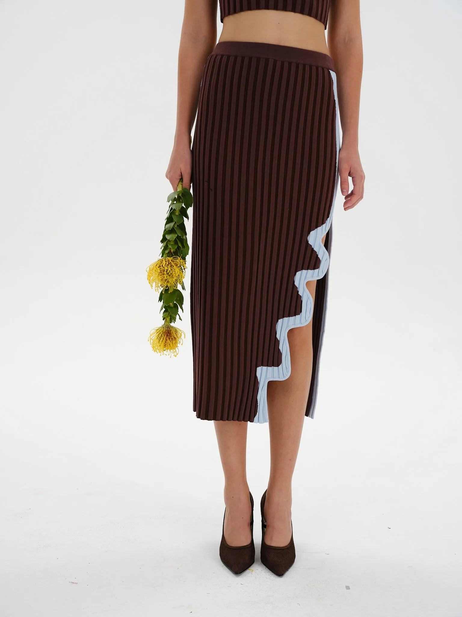 JELA PLEATED MIDI SKIRT sold by PH5 product image thumbnail 4