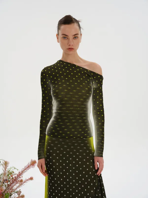 CAMILA DROP SHOULDER LONG SLEEVE TOP made by PH5