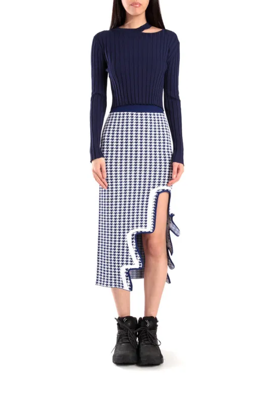 Swain Asymmetric Midi Skirt made by PH5