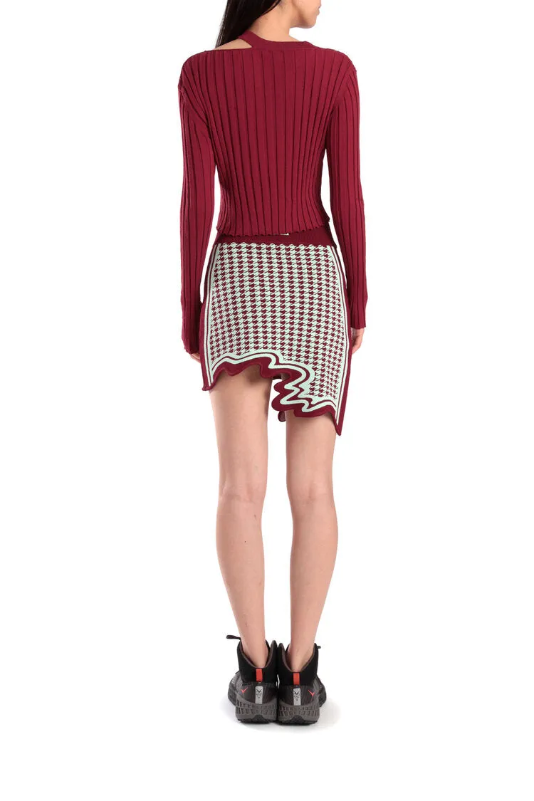 Alpine Asymmetric Mini Skirt sold by PH5 product image thumbnail 3