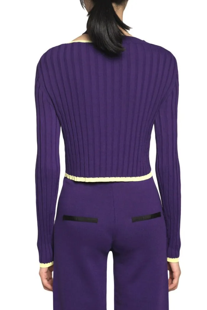 Sunday Long Sleeve Crop Top sold by PH5 product image thumbnail 3