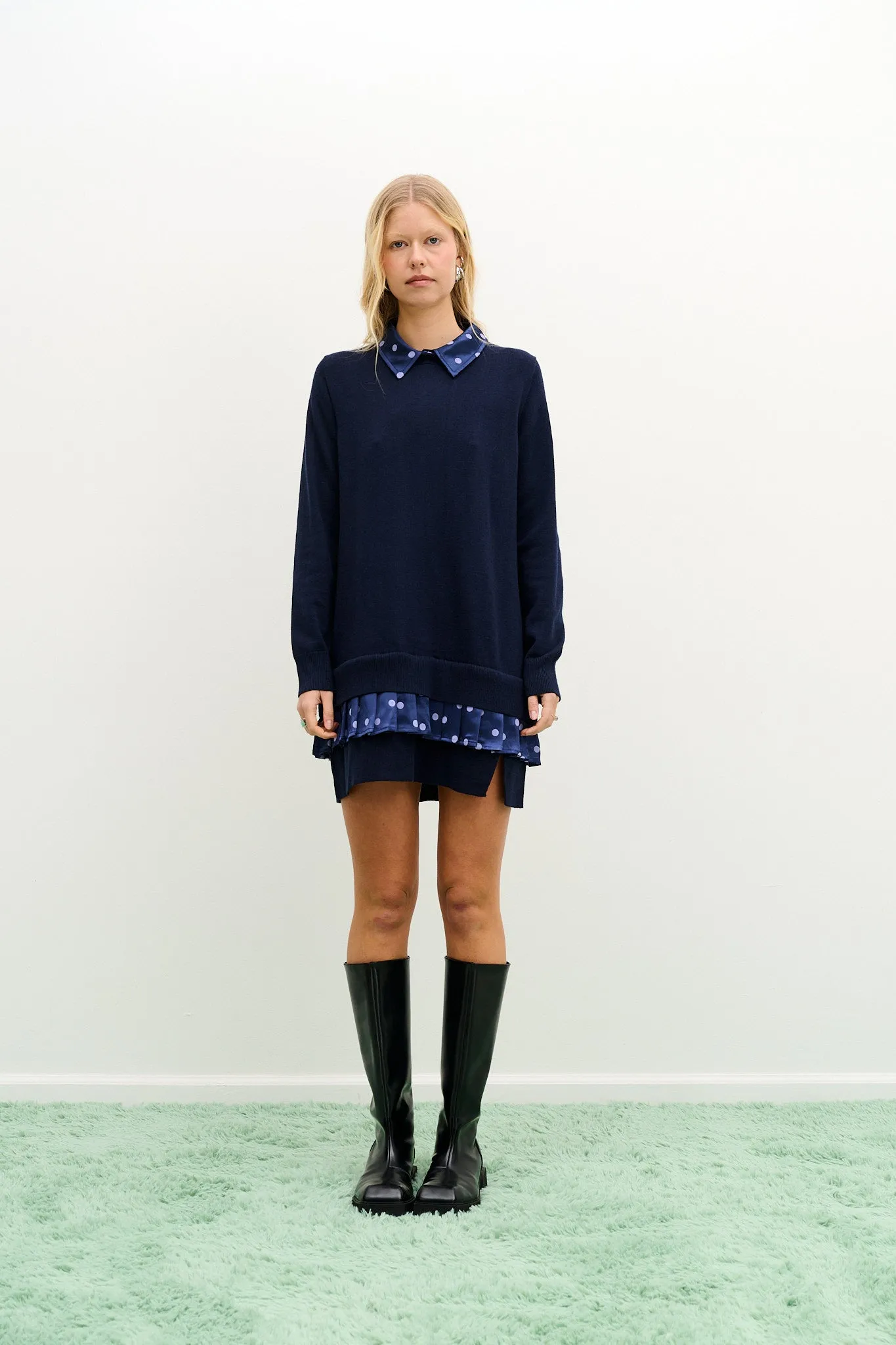 VENUS MERINO WOOL V-NECK DRESS sold by PH5 product image thumbnail 2