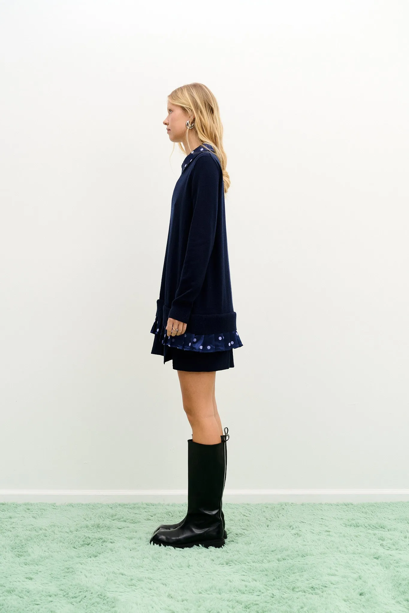 VENUS MERINO WOOL V-NECK DRESS sold by PH5 product image thumbnail 3
