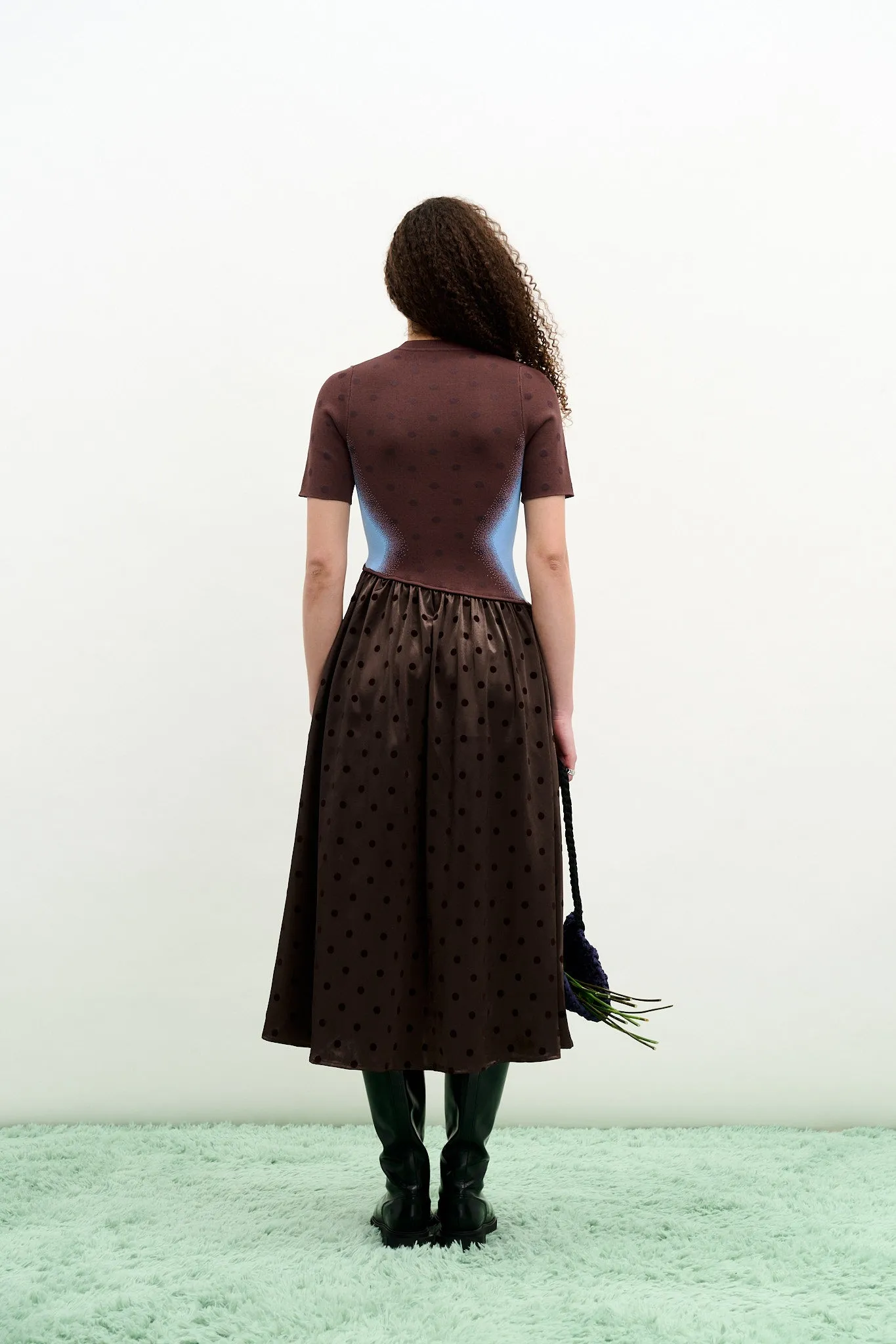 BIANCA MIXED MEDIA LONG DRESS sold by PH5 product image thumbnail 4