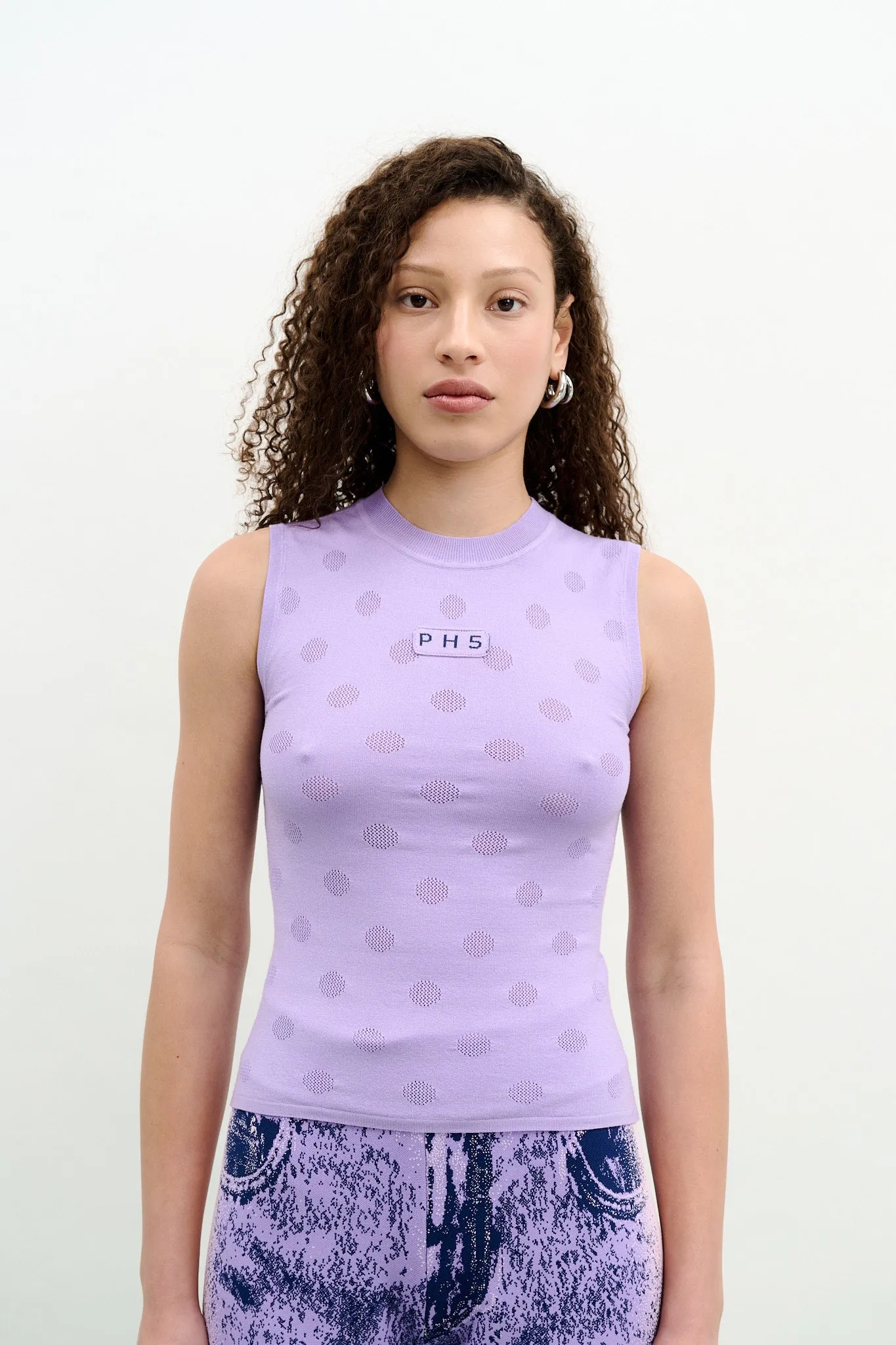 EDWIN POINTELLE TANK TOP sold by PH5