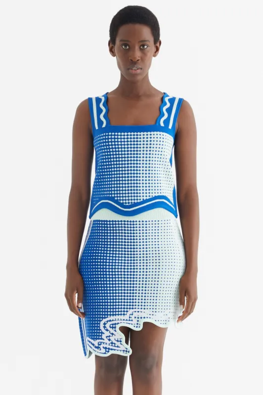 ZANE WAVY CROPPED TANK sold by PH5