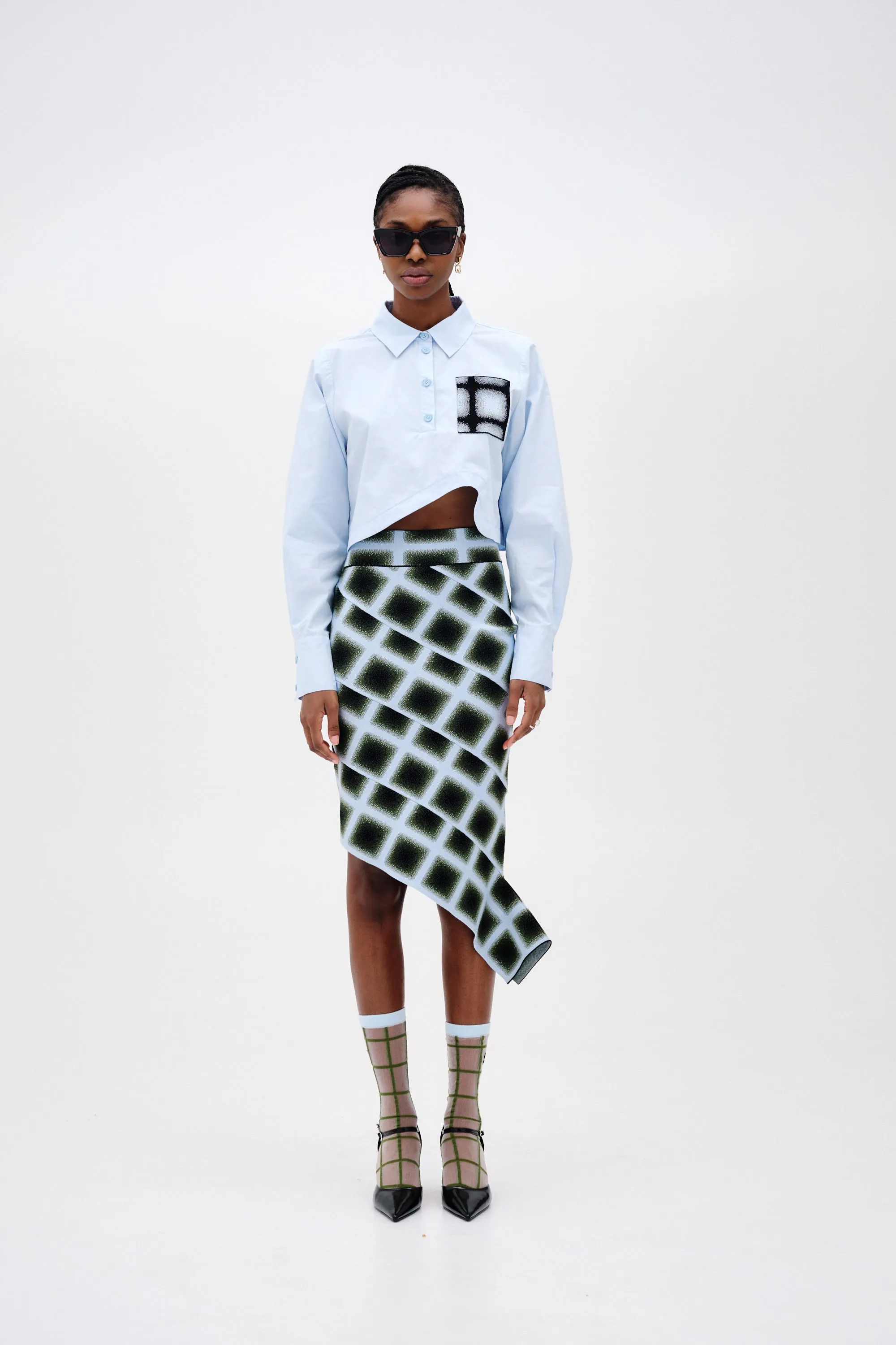 NALA COTTON CROPPED SHIRT sold by PH5 product image thumbnail 4