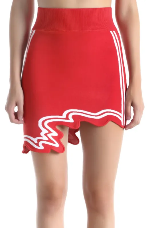 Casey Wavy Mini Skirt sold by PH5
