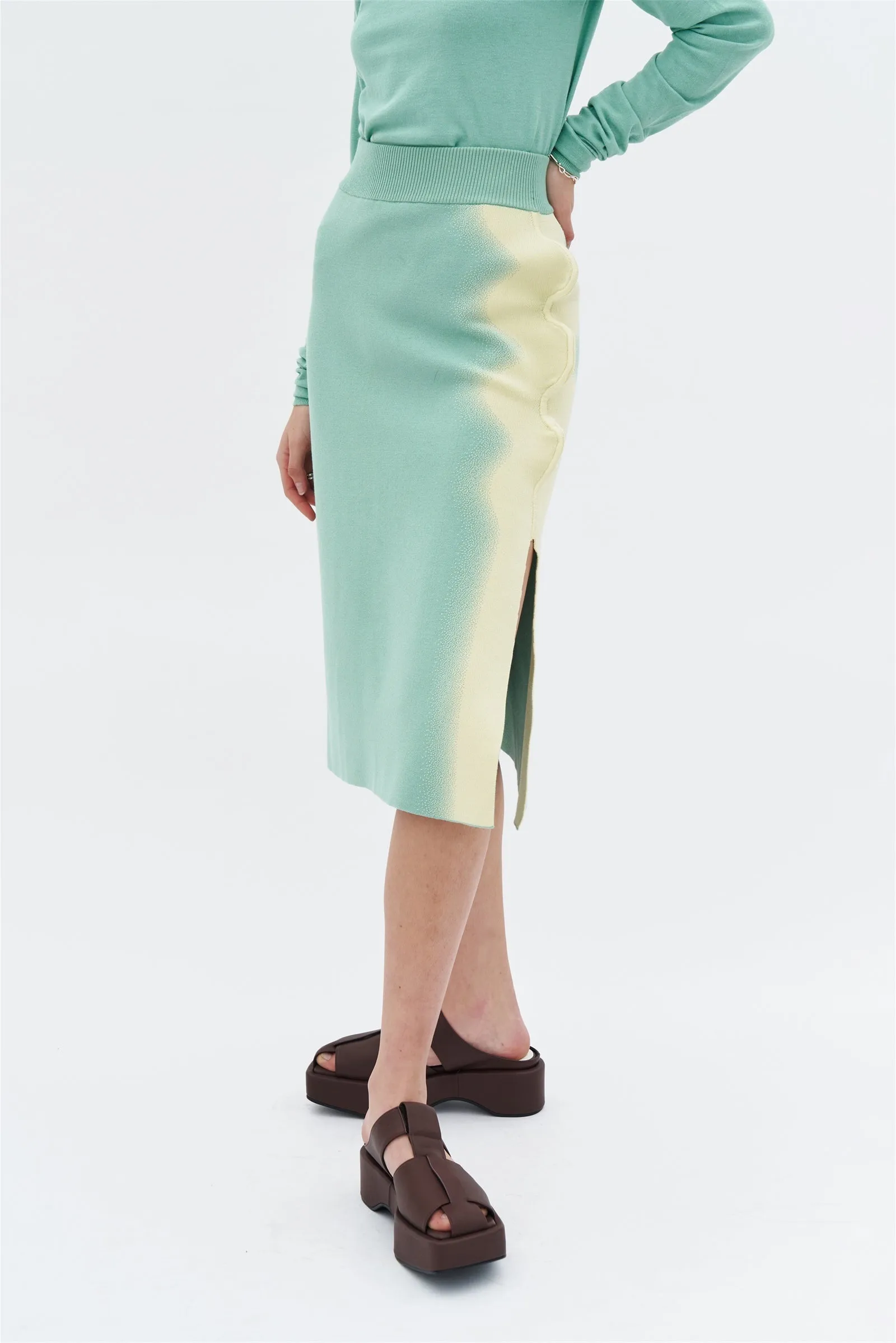 ELSA WAVY MIDI SKIRT sold by PH5 product image thumbnail 2