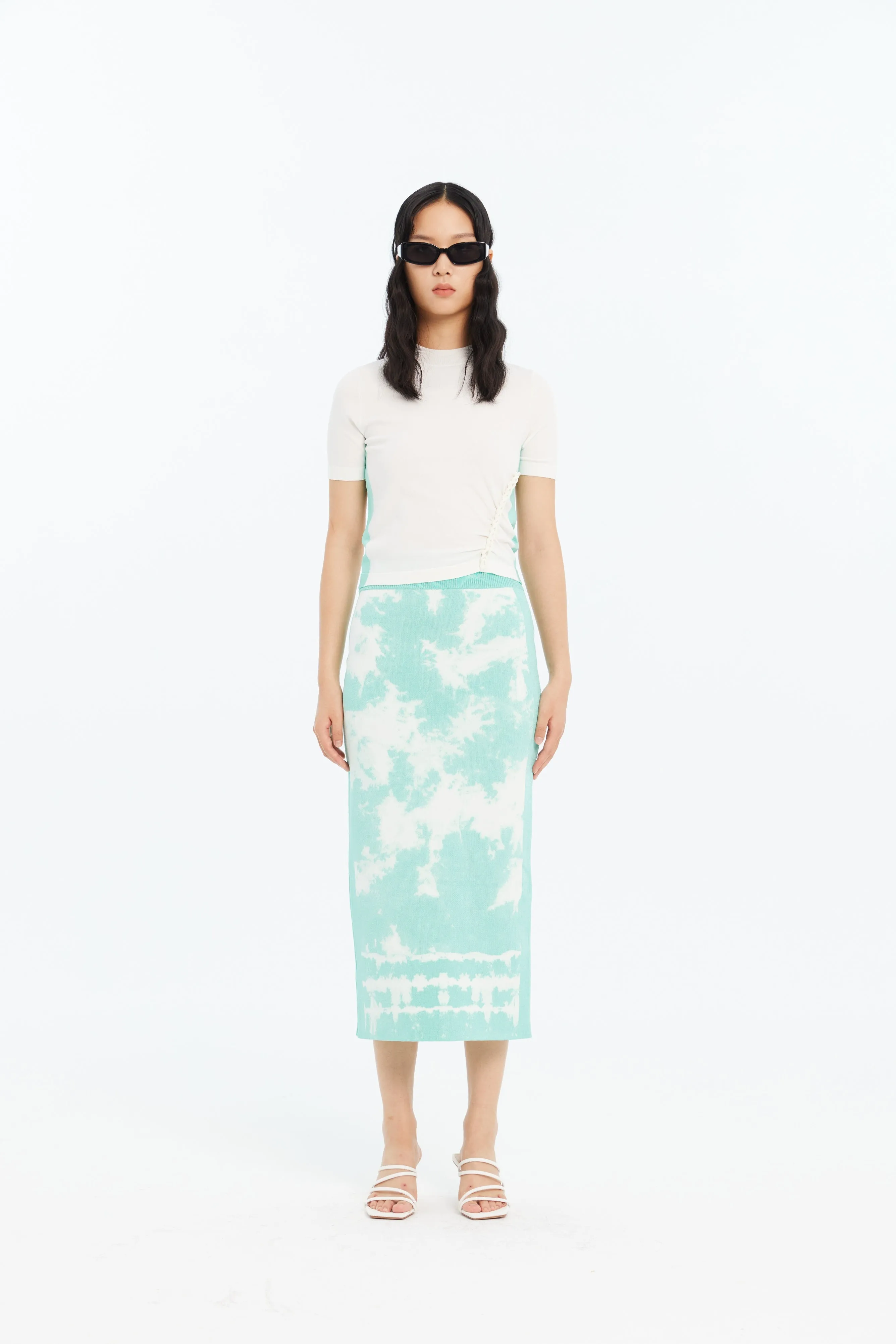 REESE ECO "TIE DYE" MIDI SKIRT sold by PH5 product image thumbnail 2