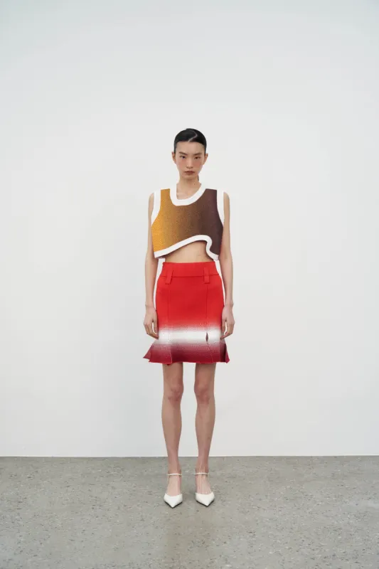 DAHLIA OVERSIZED WAVY CROP TOP sold by PH5