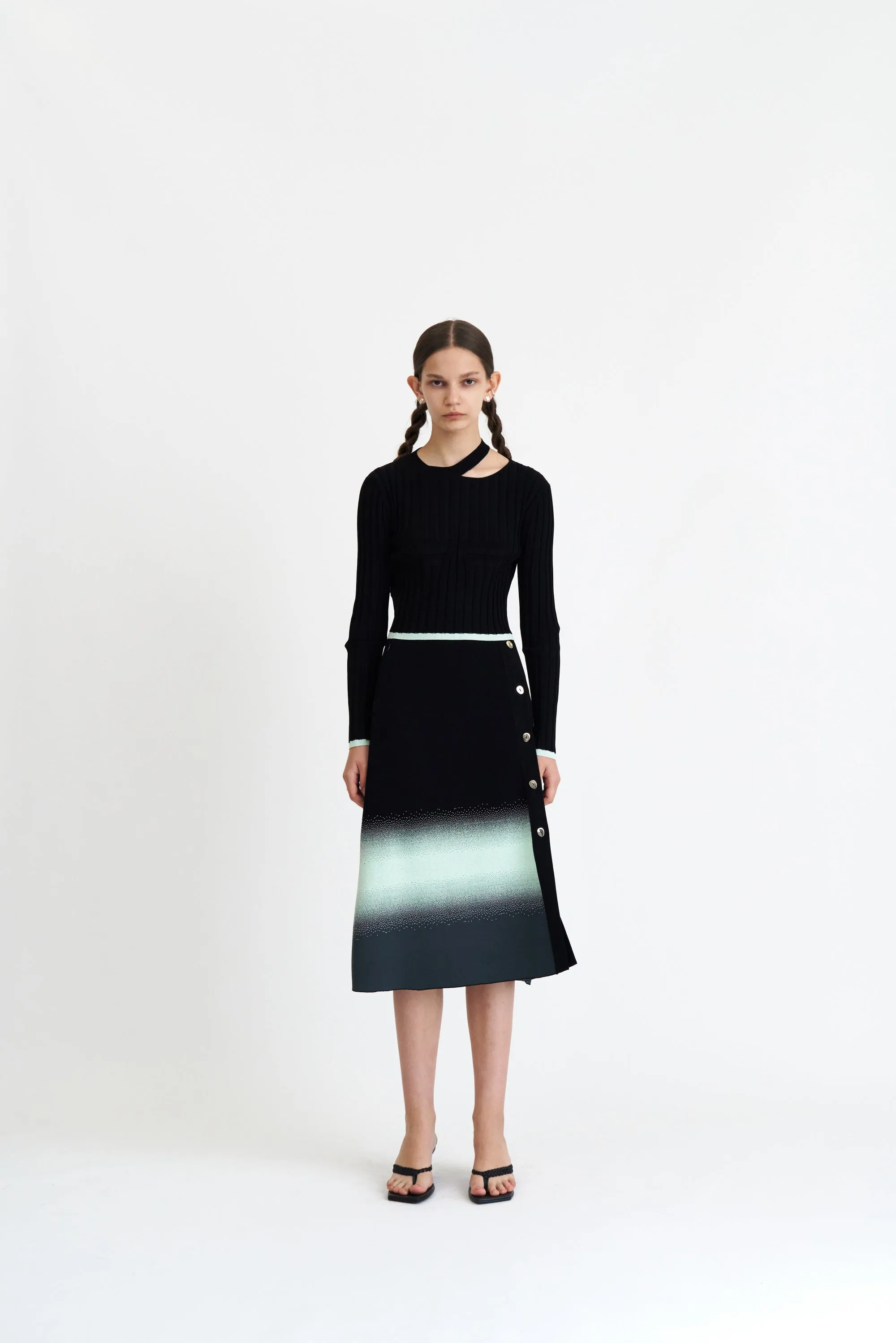 VENUS LONG SLEEVE CROPPED TOP sold by PH5 product image thumbnail 2