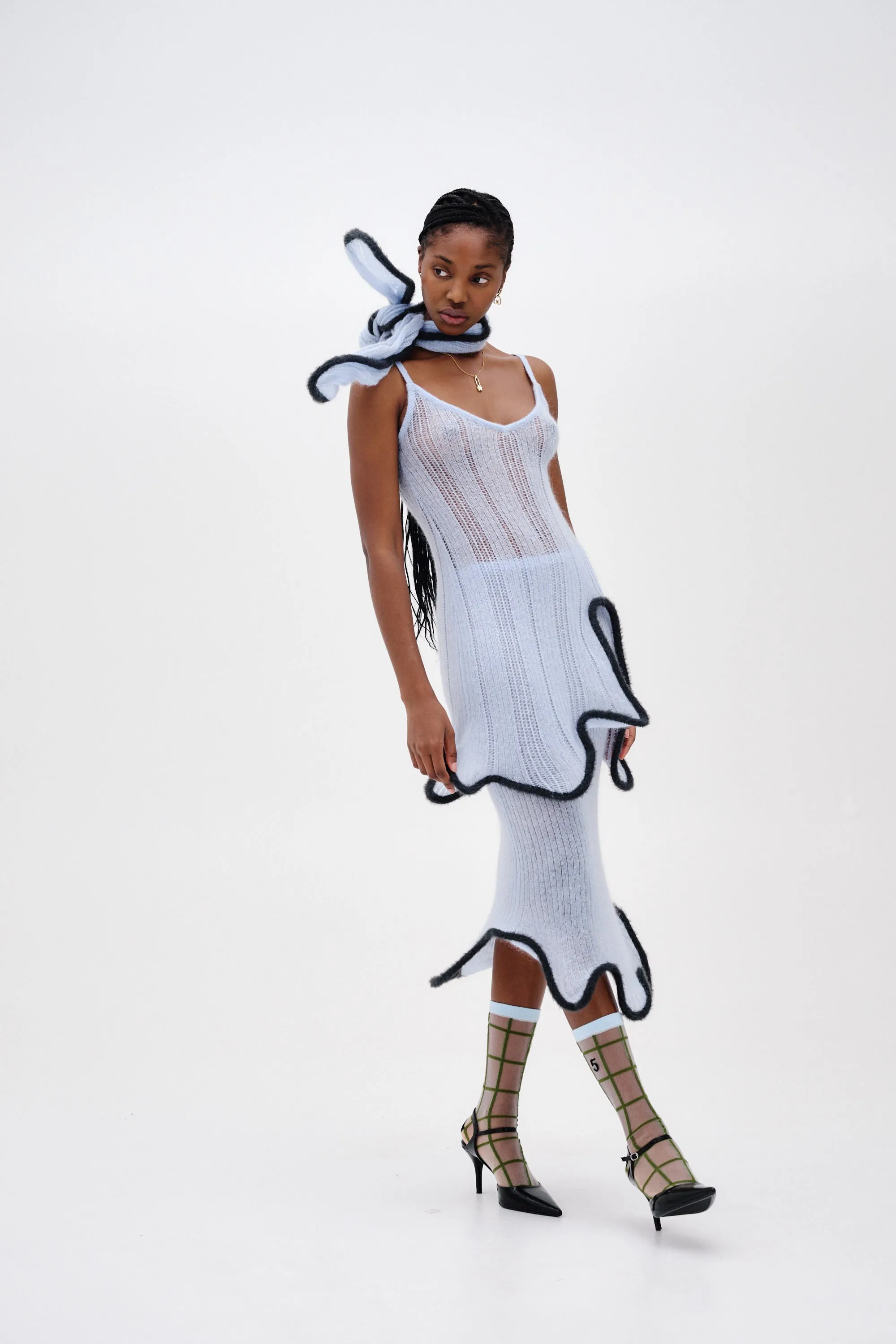 MALFOY ALPACA WAVY TANK DRESS sold by PH5