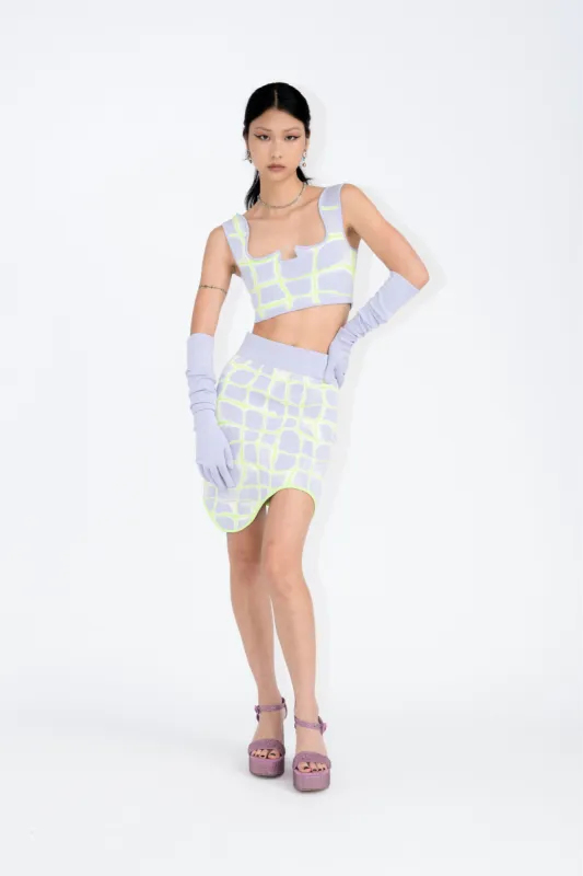 KATIE WAVY MINI SKIRT sold by PH5