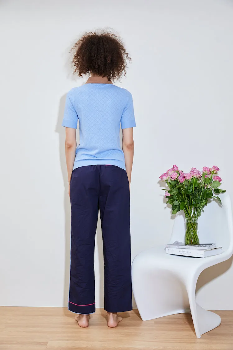 BURNET hydraKNIT ECOVERO POLO blue sold by PH5 product image thumbnail 4