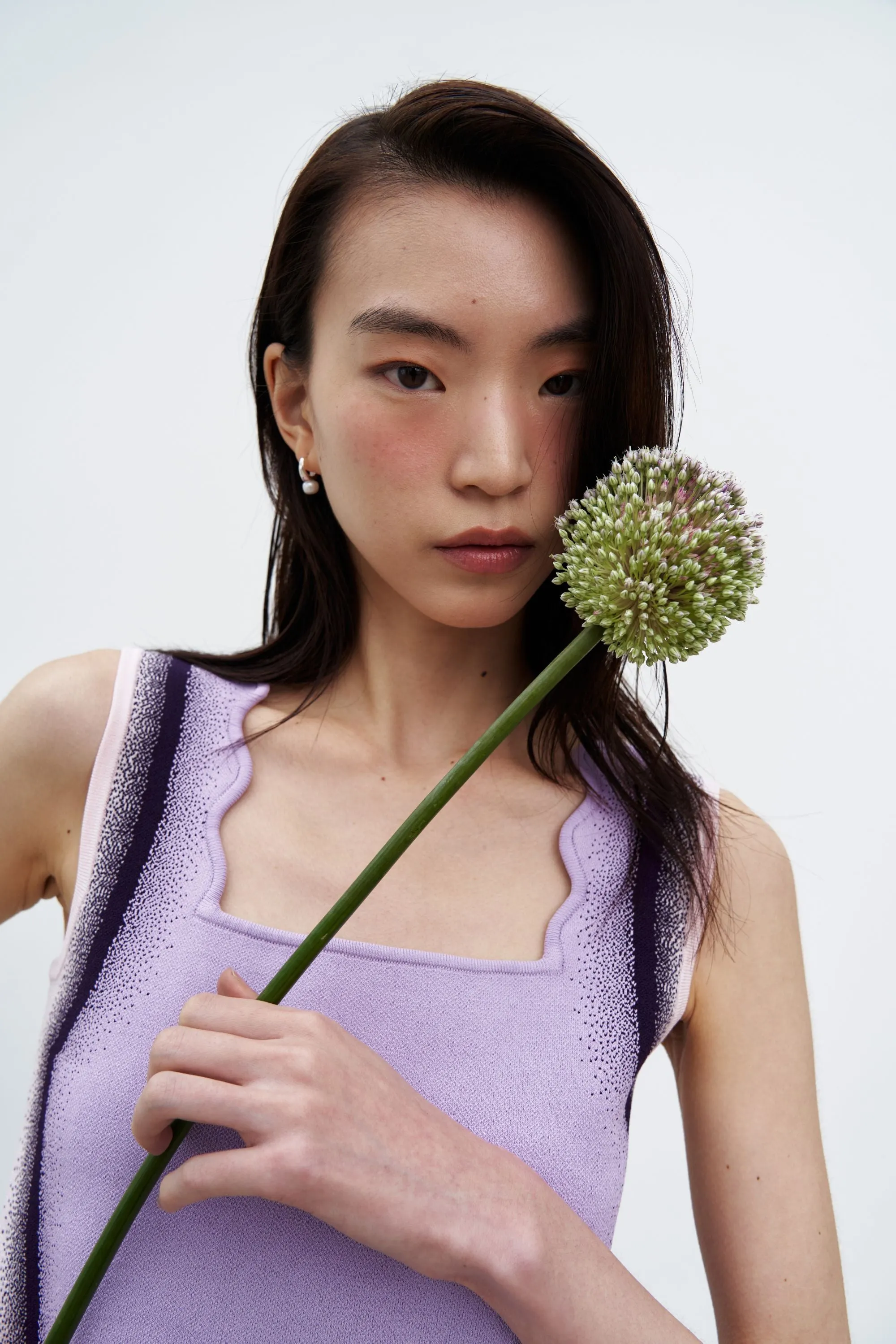 EMMA WAVY CROP TANK TOP WITH FRINGE sold by PH5 product image thumbnail 5