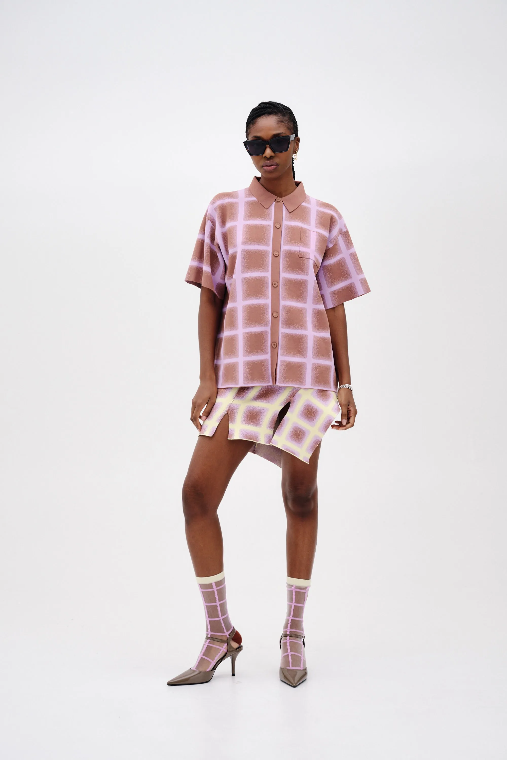 SHEBA MINI PLAID SKIRT sold by PH5 product image thumbnail 3