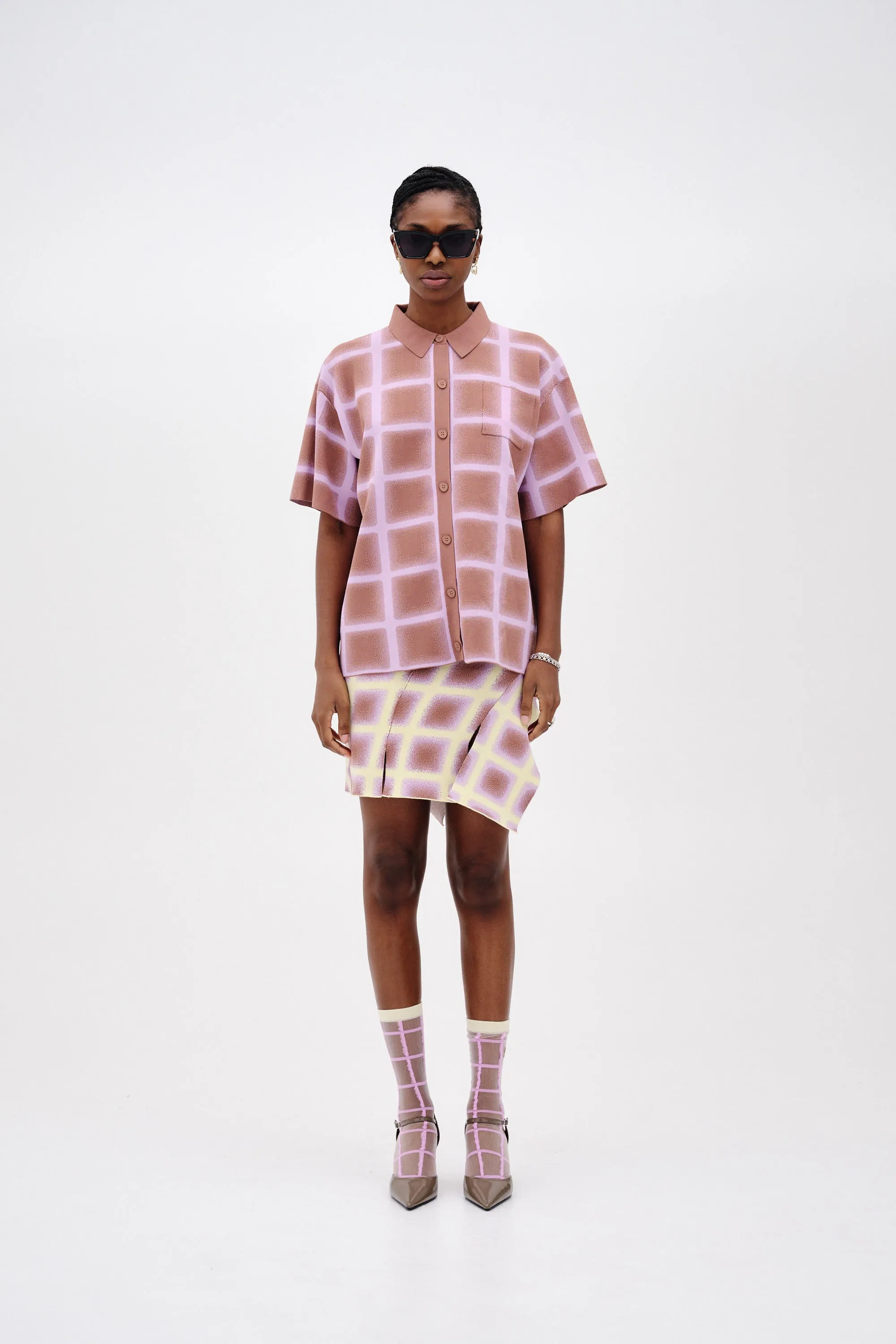 SHEBA MINI PLAID SKIRT sold by PH5 product image thumbnail 4