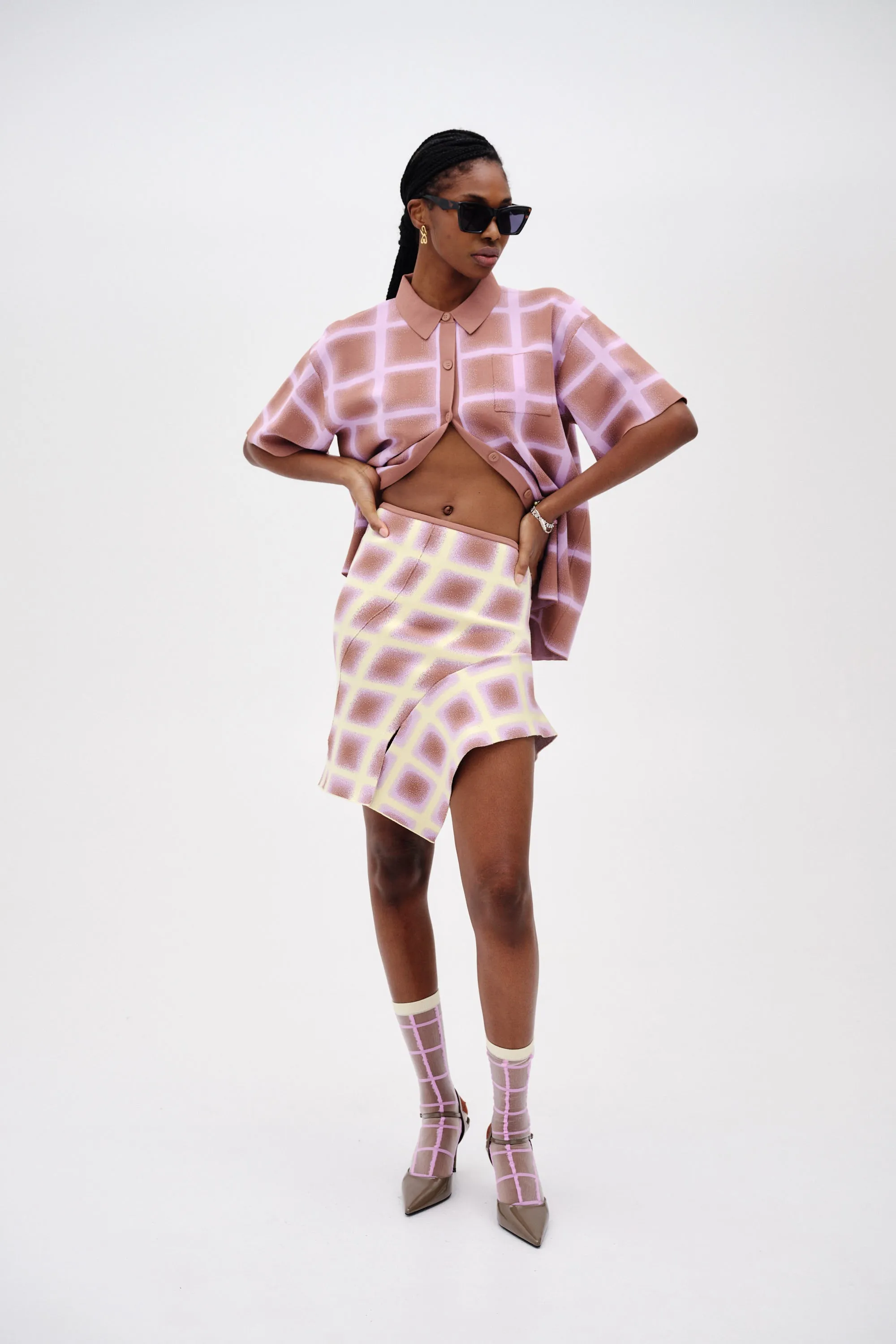 SHEBA MINI PLAID SKIRT sold by PH5 product image thumbnail 2