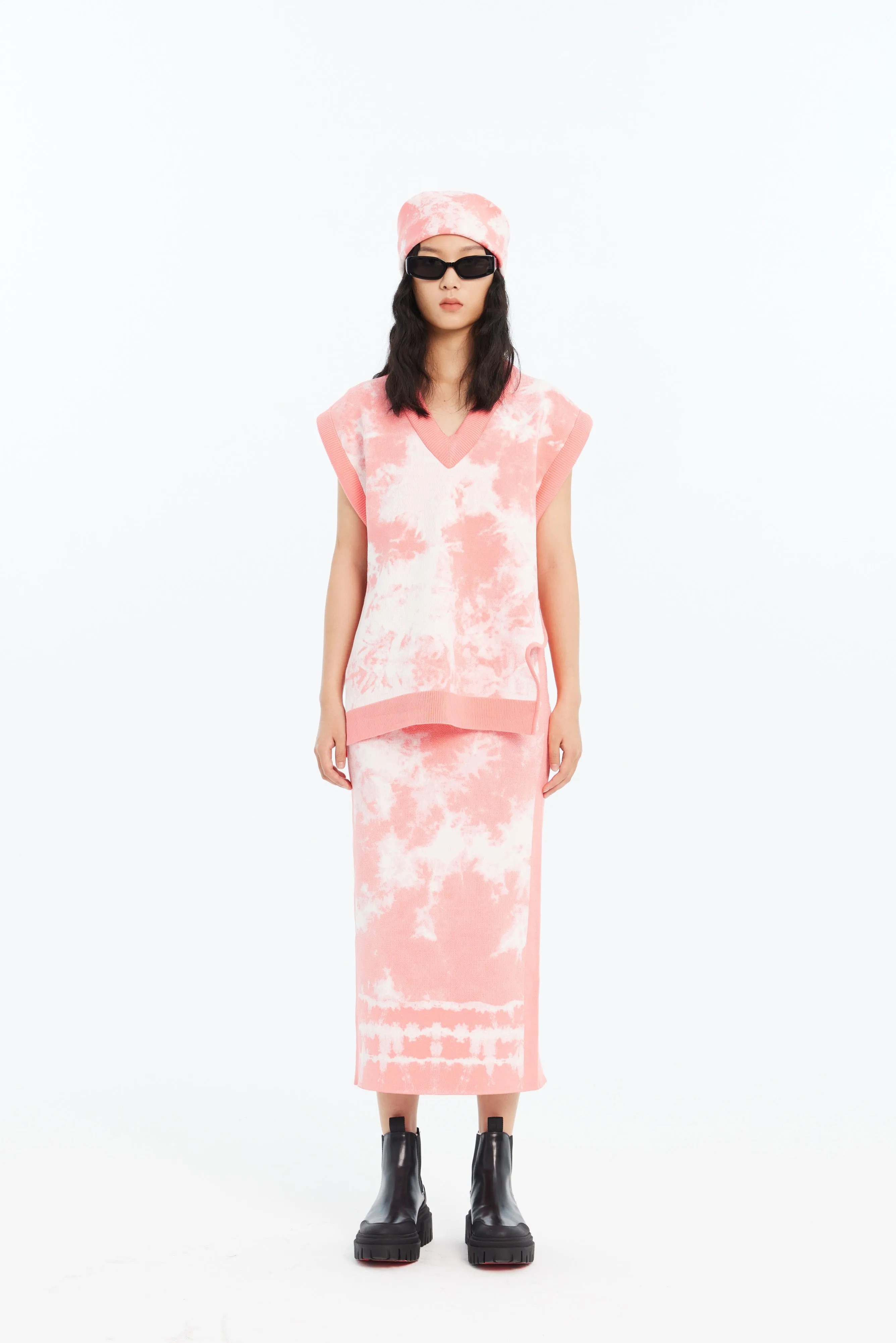 REESE ECO "TIE DYE" MIDI SKIRT sold by PH5 product image thumbnail 4