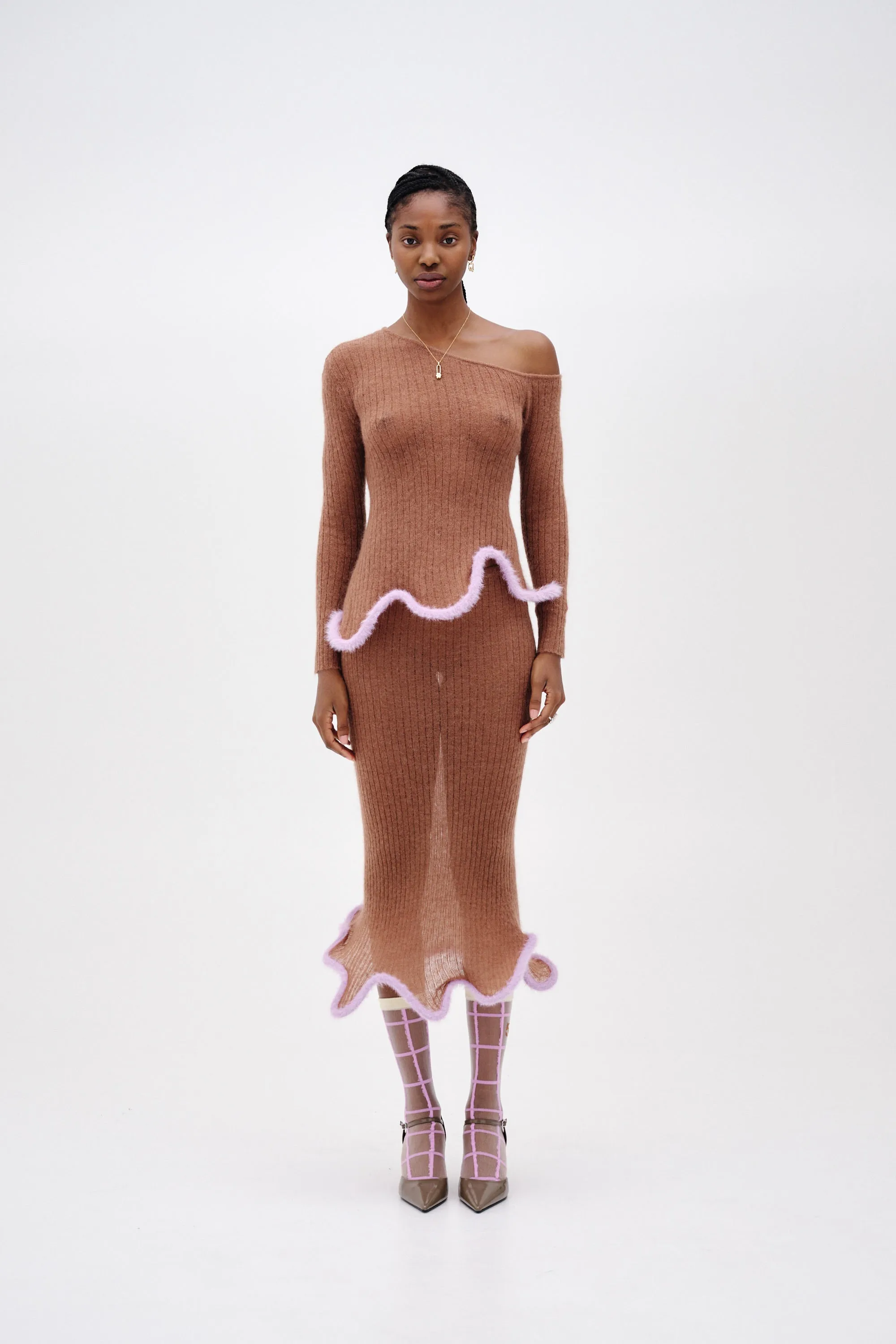 PIXIE ALPACA WAVY LONG SLEEVE TOP sold by PH5 product image thumbnail 2