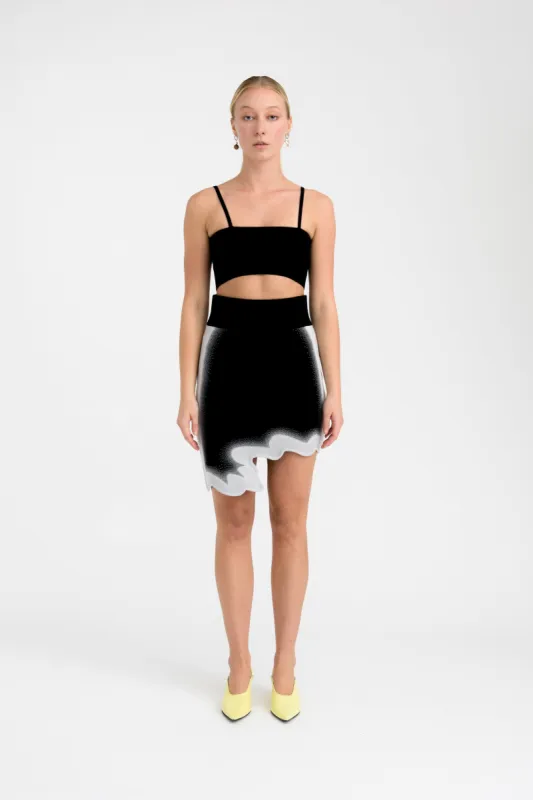 NOVA WAVY MINI SKIRT sold by PH5