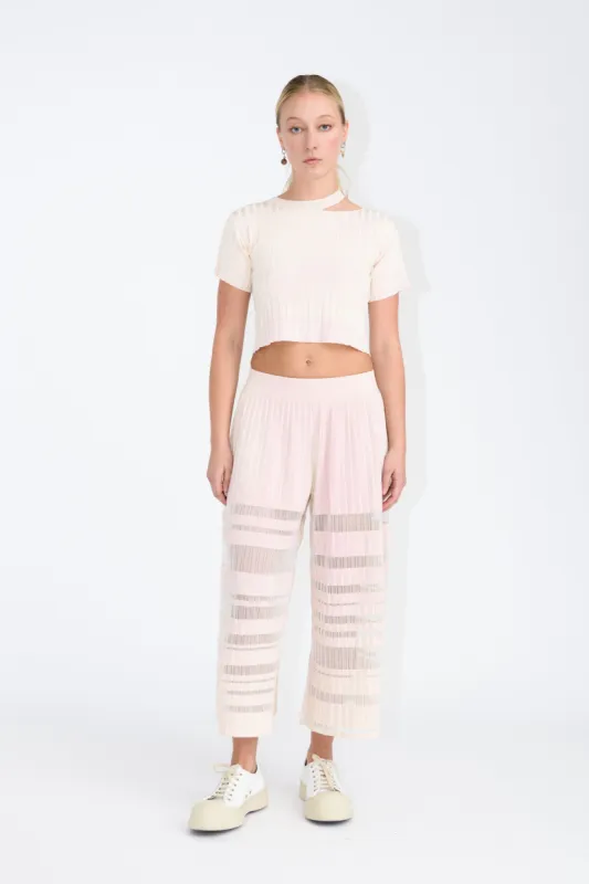 MICKEY UV REACTIVE PLEATED CROPPED T sold by PH5